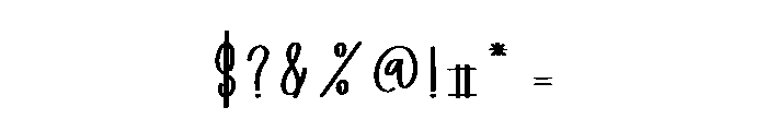 Biscuit Gingerbread Font OTHER CHARS