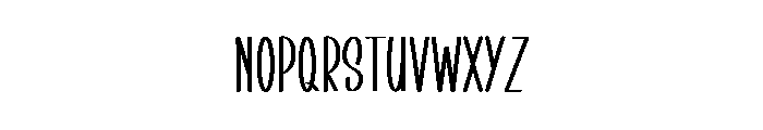 Biscuit Gingerbread Font UPPERCASE