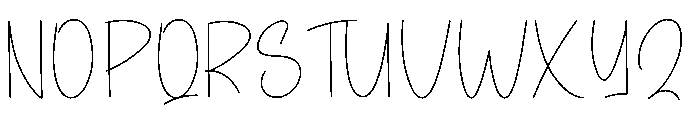 Biscuit Handmade Font UPPERCASE