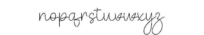Biscuit Handmade Font LOWERCASE