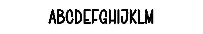 Biscuit Homemade Font UPPERCASE