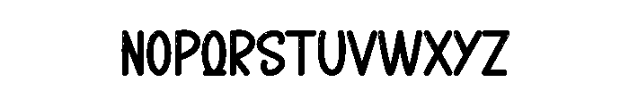 Biscuit Homemade Font LOWERCASE