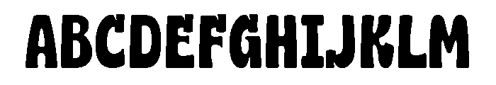 Biscuit Munch Font UPPERCASE