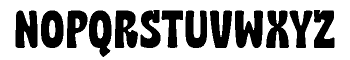 Biscuit Munch Font UPPERCASE