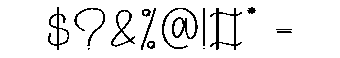 Biscuit Ornament Font OTHER CHARS