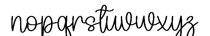 Biscuit Ornament Font LOWERCASE