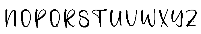 Biscuit Signature Font UPPERCASE