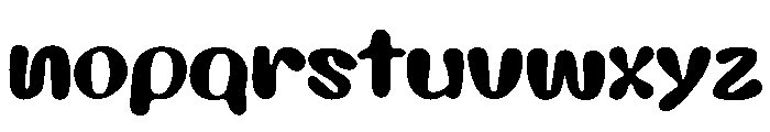Biscuit Snuggle Font LOWERCASE