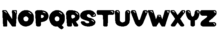 Biscuit Soda Solid Shiny Font UPPERCASE