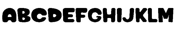 Biscuit Soda Solid Font UPPERCASE