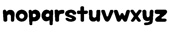 Biscuit Soda Solid Font LOWERCASE