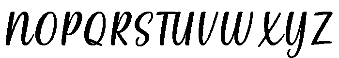 Bisketa Font UPPERCASE