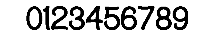 Bisque Font OTHER CHARS