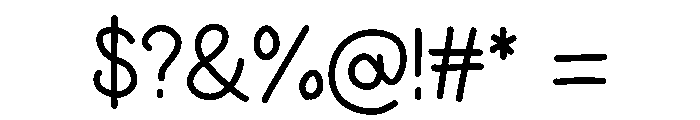 Bitaro Font OTHER CHARS
