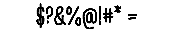 Bitasara Font OTHER CHARS