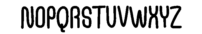 Bitasara Font UPPERCASE
