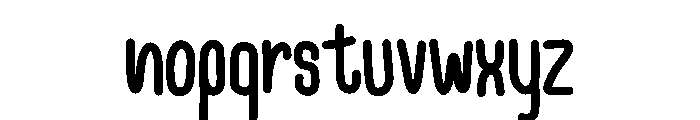 Bitasara Font LOWERCASE