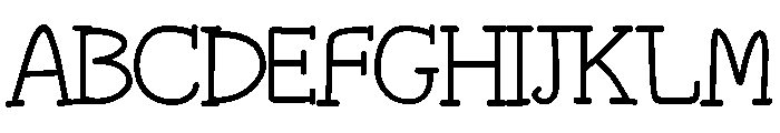 Bitavelle Font UPPERCASE