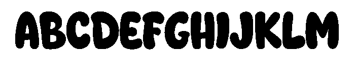 Bite Size Font UPPERCASE