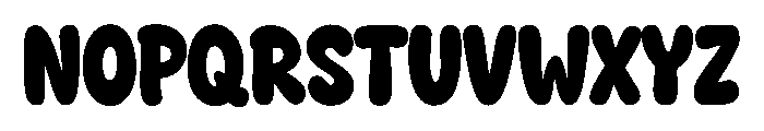 Bite Size Font UPPERCASE
