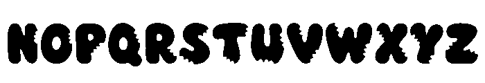 Bitey Font UPPERCASE