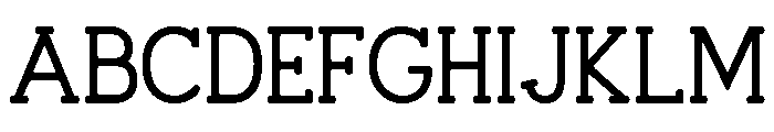 Bitfolio Regular Font UPPERCASE