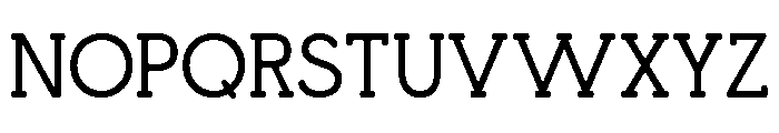 Bitfolio Regular Font UPPERCASE
