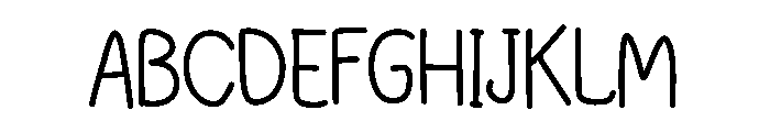 Bitielle Font UPPERCASE