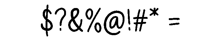 Bitless Font OTHER CHARS