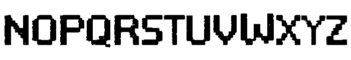 Bitmap Font UPPERCASE