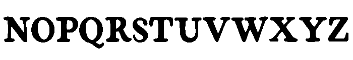 Bitoni Font UPPERCASE