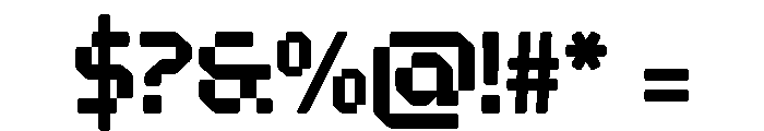 Bitram Regular Font OTHER CHARS