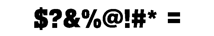 Bivora Font OTHER CHARS