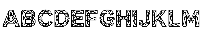 Bixae Regular Font UPPERCASE
