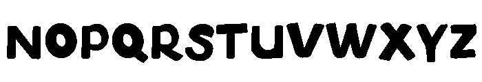 Bixbox Font UPPERCASE