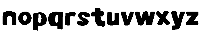Bixbox Font LOWERCASE