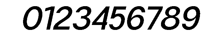 Biyonix Italic Font OTHER CHARS