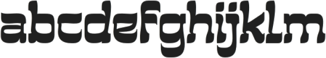 BIENUG-Regular otf (400) Font LOWERCASE