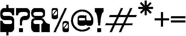 BIG BANG otf (400) Font OTHER CHARS