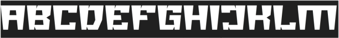 BIG GIANT-Inverse otf (400) Font UPPERCASE