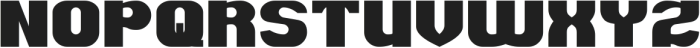 BIG POWER Bold otf (700) Font UPPERCASE
