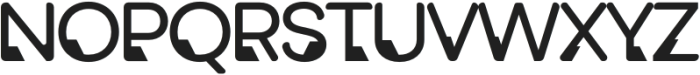 BIGBORG Display Font otf (400) Font UPPERCASE