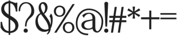 BIKAVE-Regular otf (400) Font OTHER CHARS