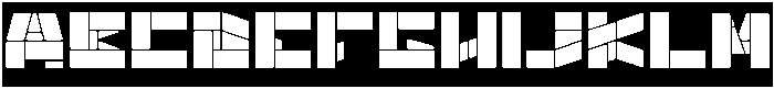 BILL GATES WINDOWS-Filled-Inver otf (400) Font UPPERCASE
