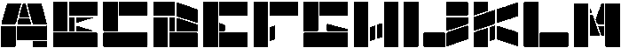 BILL GATES WINDOWS-Filled otf (400) Font UPPERCASE
