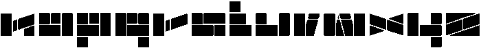 BILL GATES WINDOWS-Filled otf (400) Font LOWERCASE