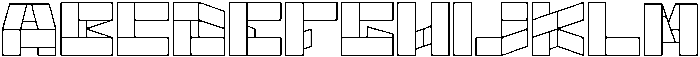BILL GATES WINDOWS otf (400) Font UPPERCASE