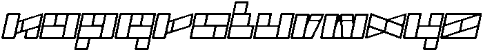 BILL GATES WINDOWS otf (700) Font LOWERCASE