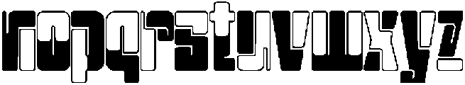 BIOLOGICAL PROCESSES REGULAR otf (400) Font LOWERCASE