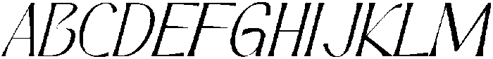 BITORIA - Italic Italic otf (400) Font UPPERCASE